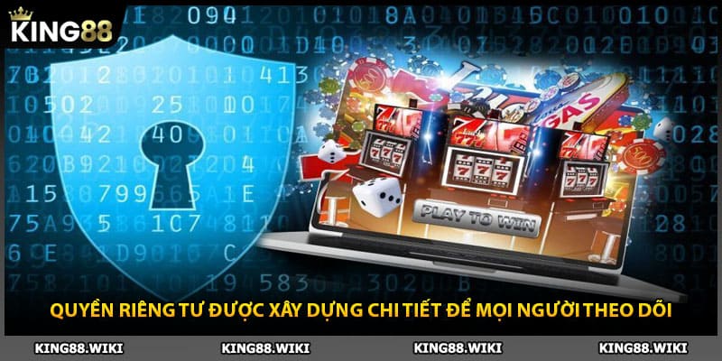 Quyền riêng tư được xây dựng chi tiết để mọi người theo dõi